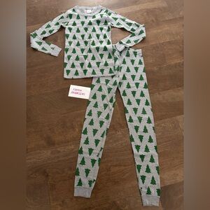 Hanna Andersson two piece Christmas tree pajamas